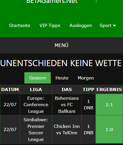 gewonnene Wettscheine