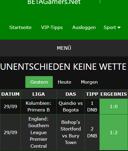 gewonnene Wettscheine